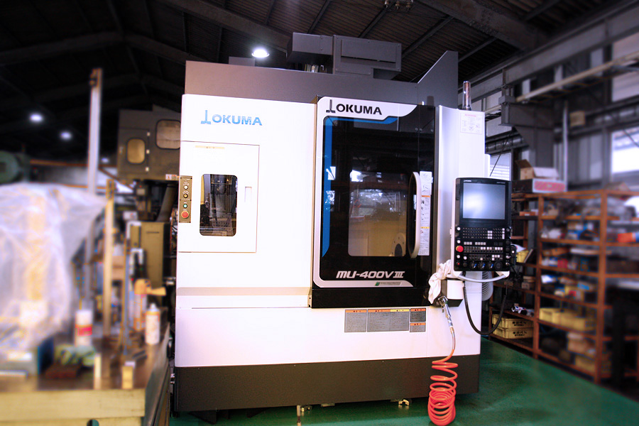 5軸制御立形マシニングセンタ mu-400vlll